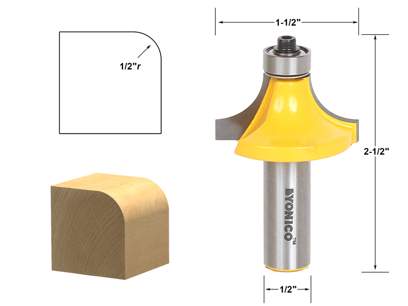 Moulding & Profiles Edging Round Over Round Over Edging Router