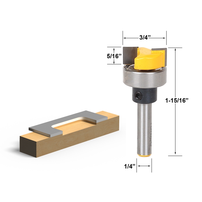 Hinge Router Template