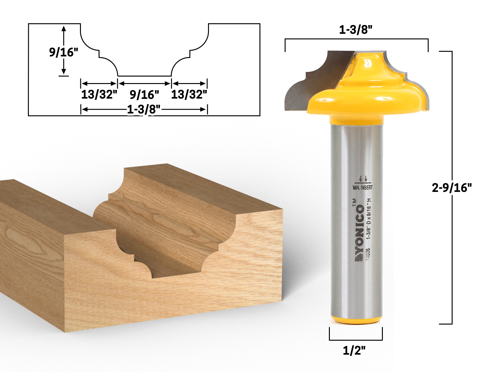 Door & Window :: Faux Panel :: Classical Ogee Groove Router