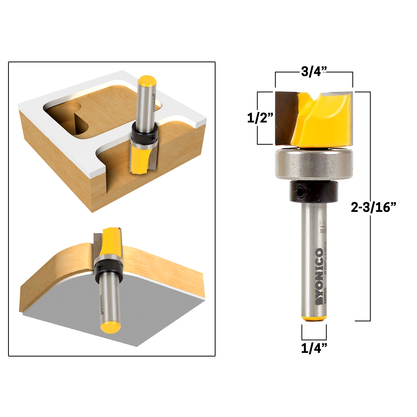 Handheld router hot sale bits