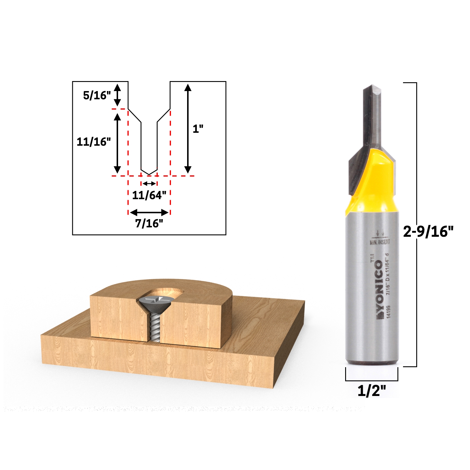 Screw 2024 slot bit