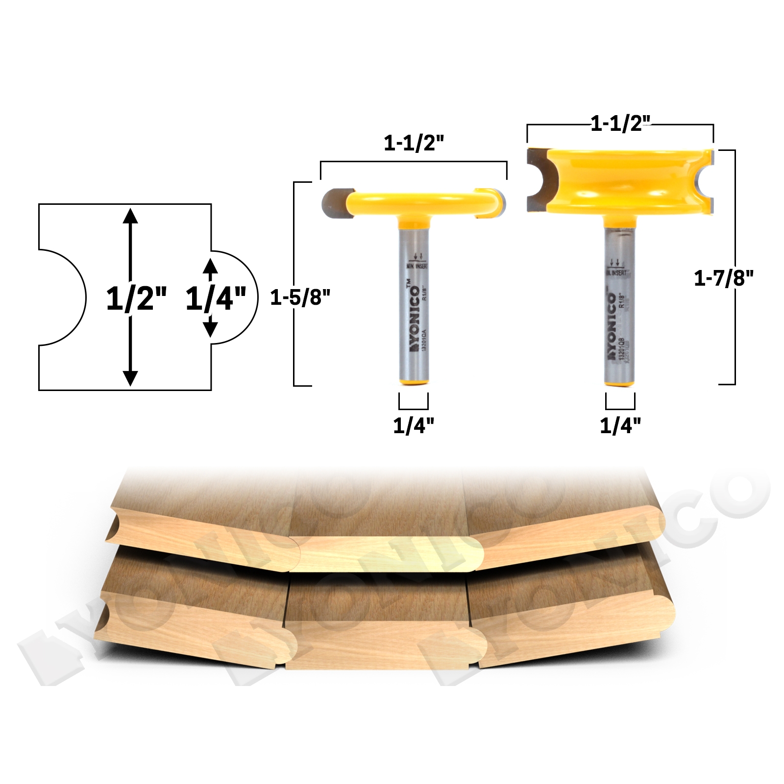 Canoe discount router bit