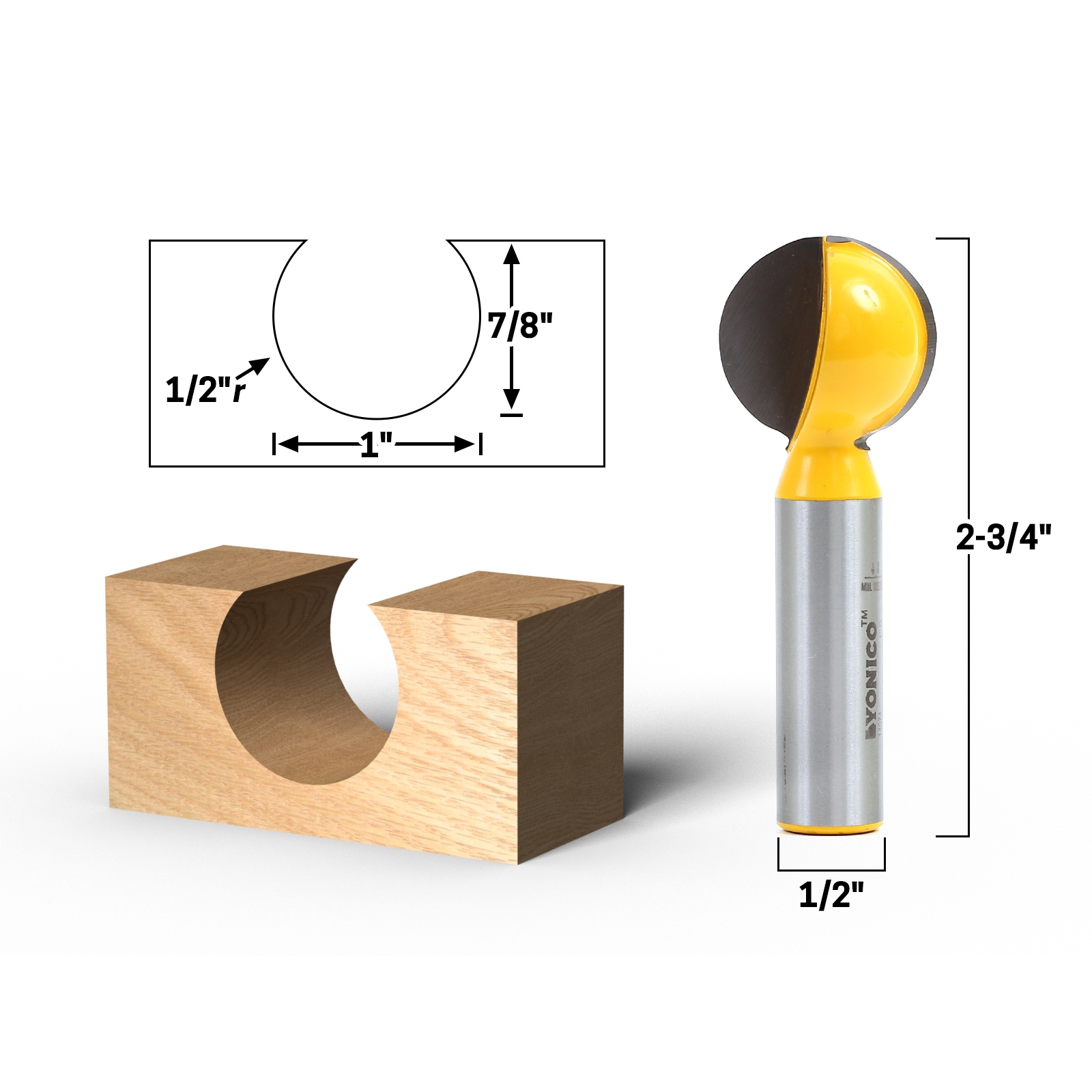 1 inch router bit sale