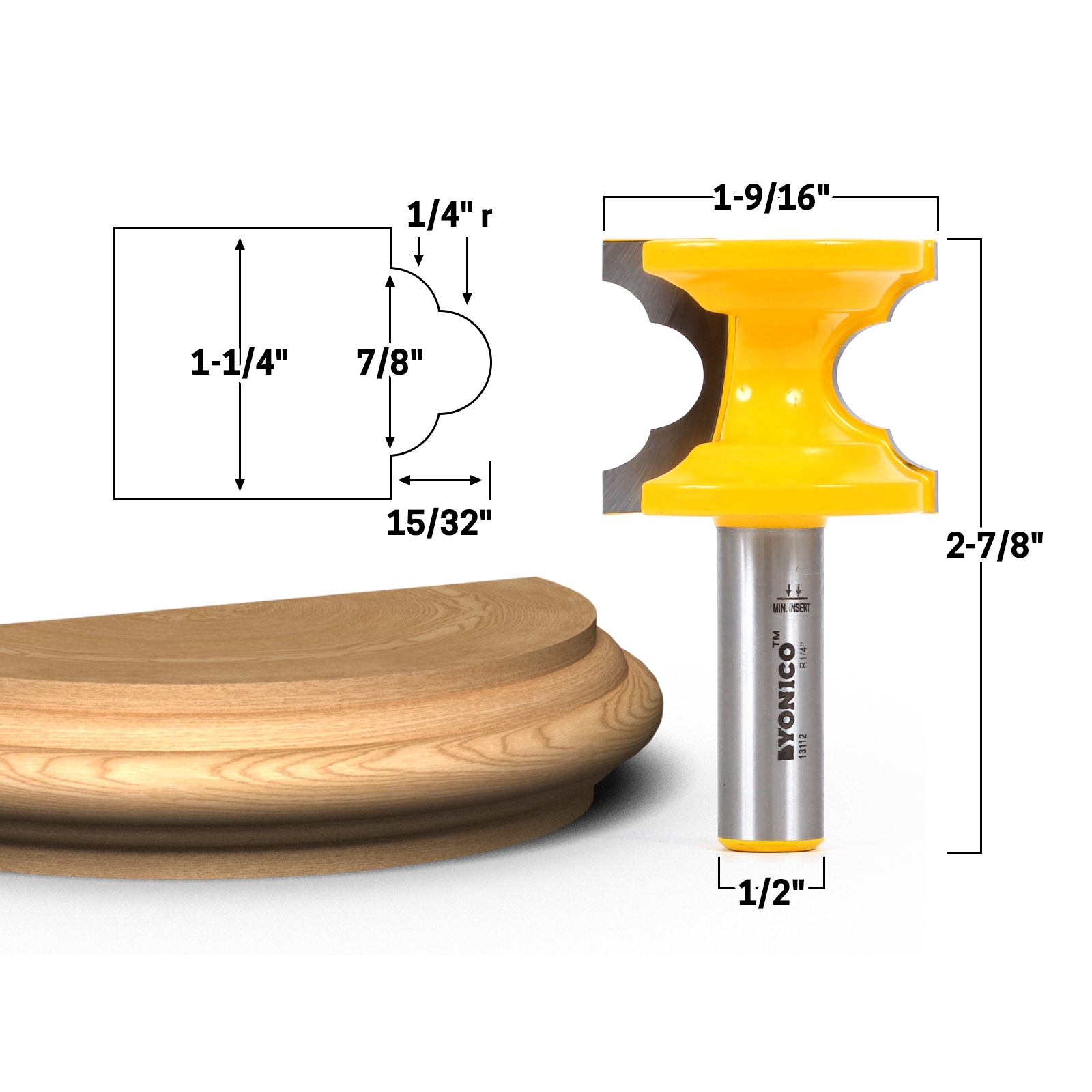 Bullnose bit shop