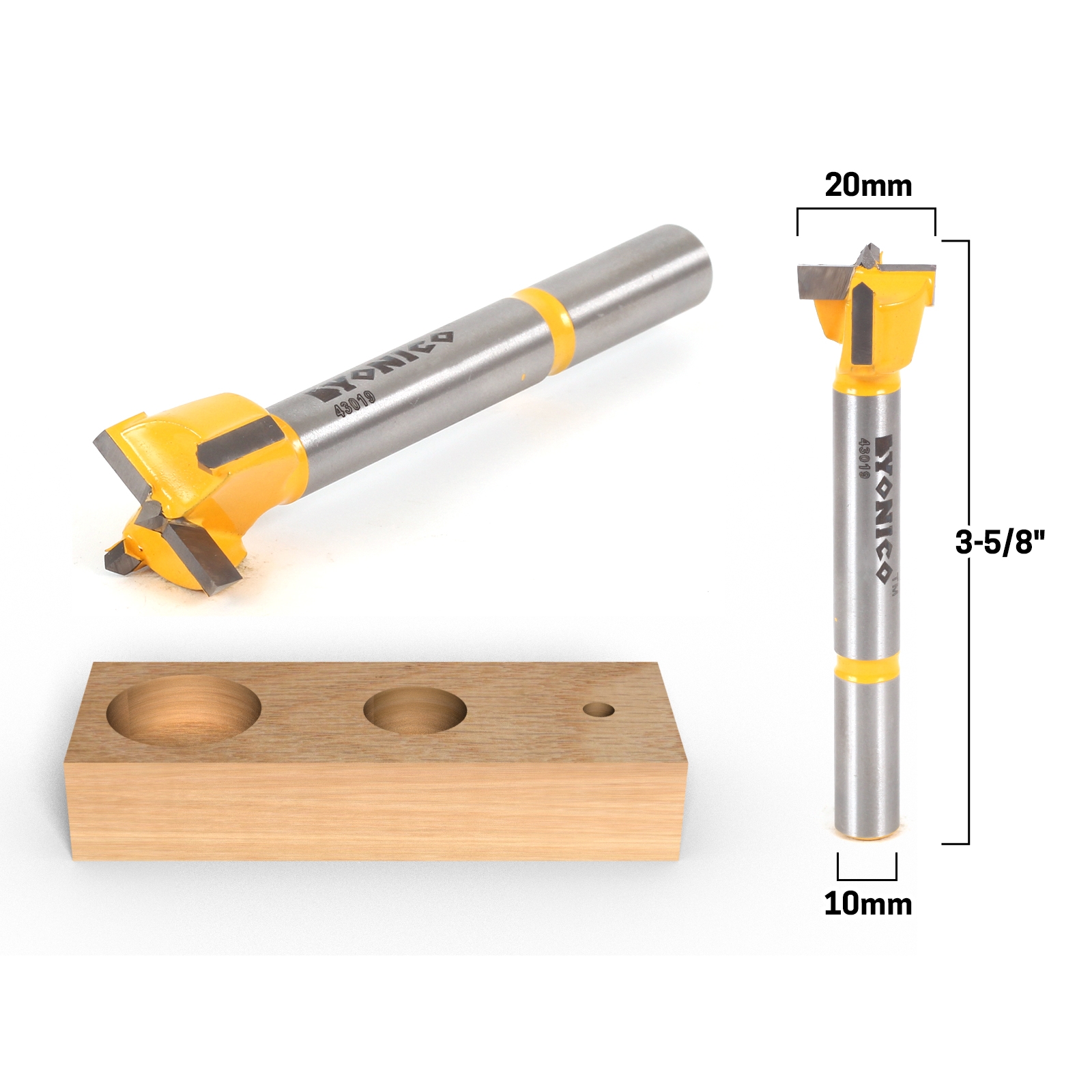20mm Forstner Drill Bit Carbide Drill Bit for Wood