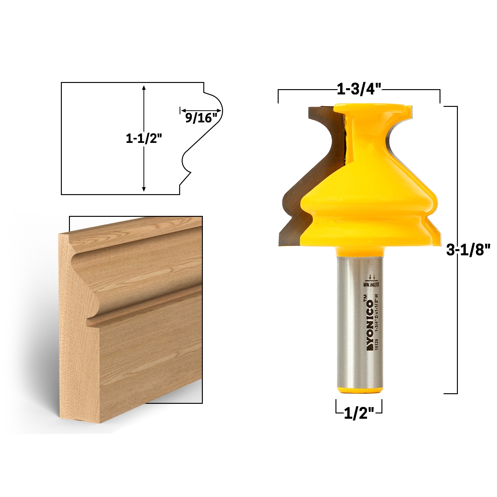 Router bits moulding profiles deals