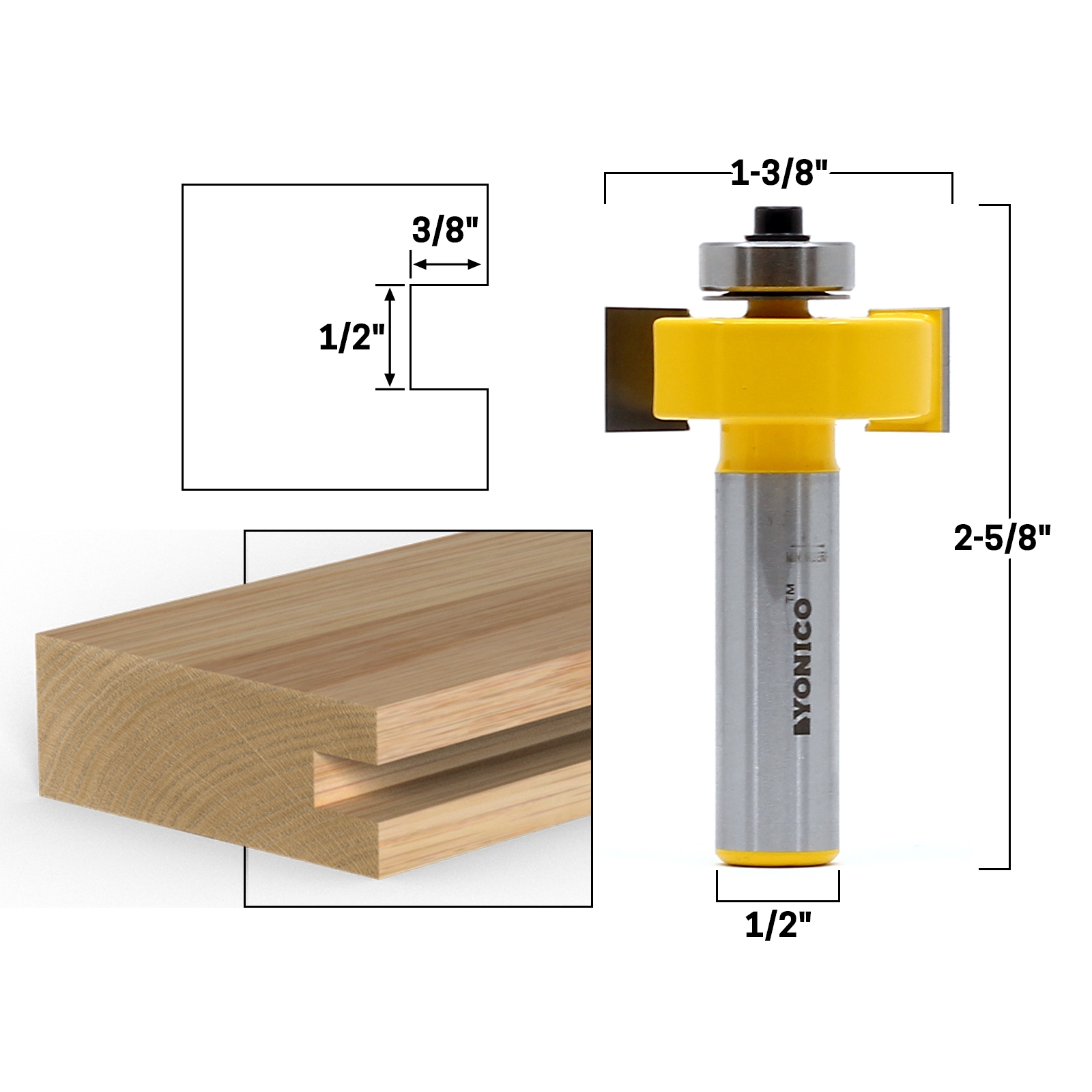 Slot cutter sales router bit