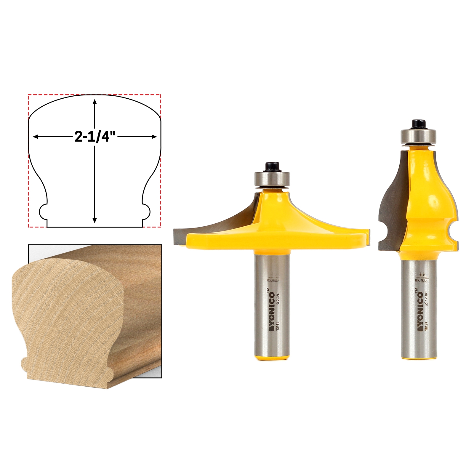 Handrail cheap router cutters