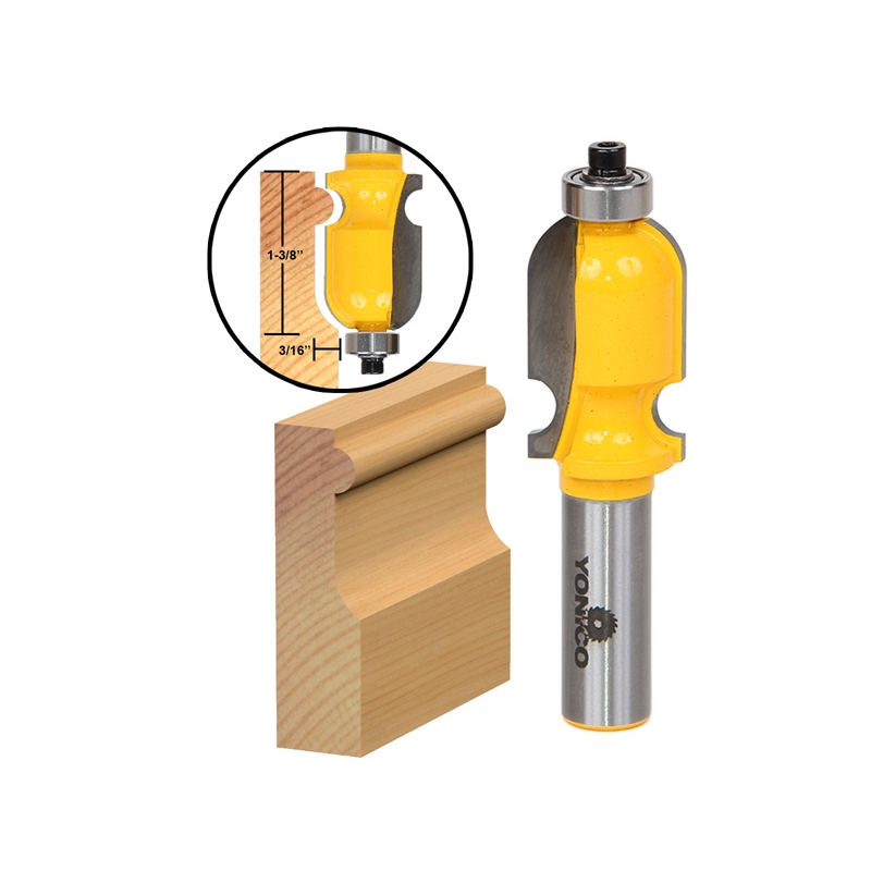 Molding :: Casing & Base Molding :: Architectural Molding Router Bit ...