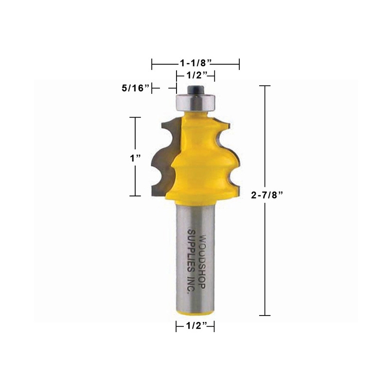 Molding :: Casing & Base Molding :: Architectural Molding Router Bit ...