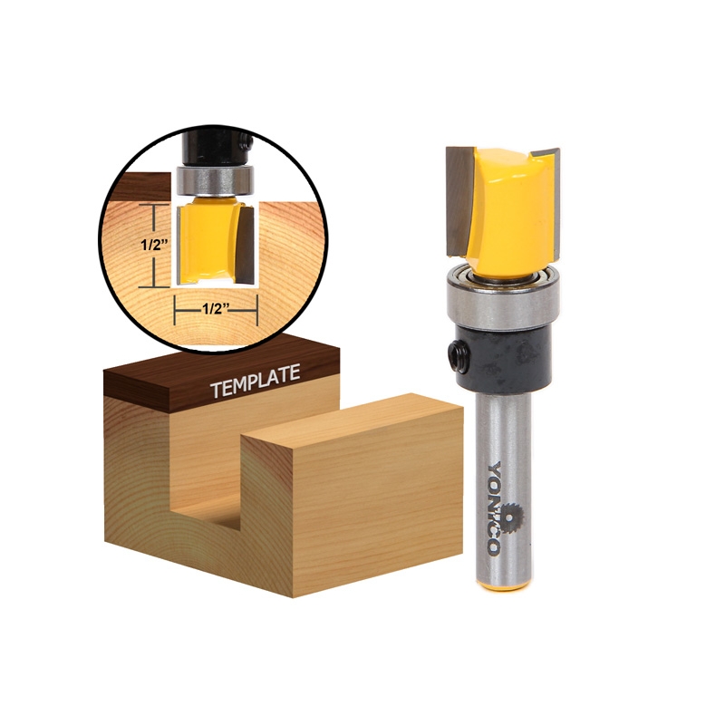 Hinge mortising on sale router bit