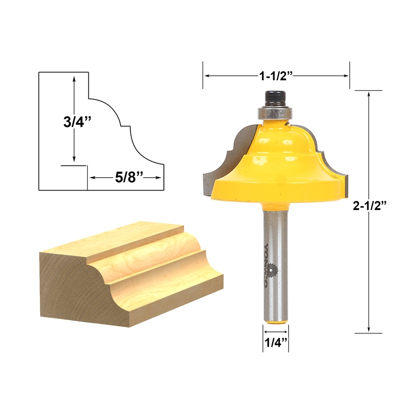 Roman top ogee profile