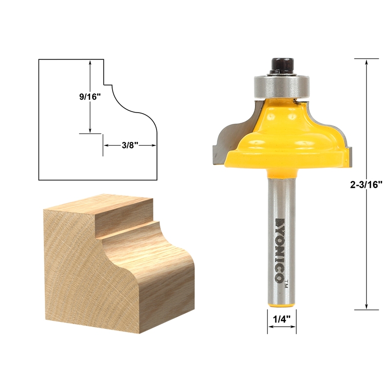 Ogee fillet router bit hotsell