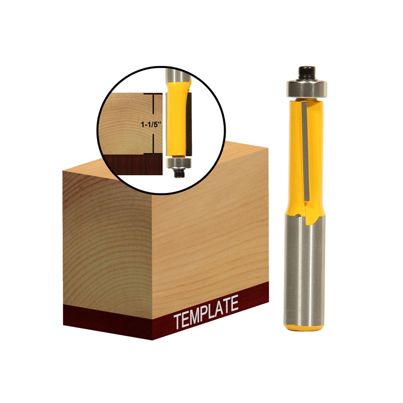 Straight & Spiral Flush Trim DownShear Flush Trim Router Bit 1