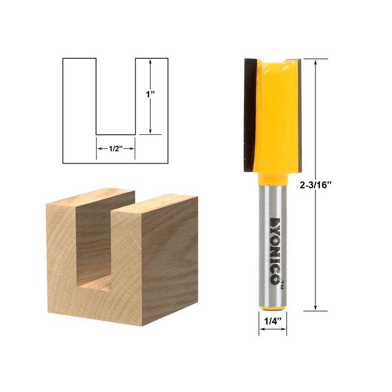Broca Router Para Corona Z1/2 R3/16 Alt 2-1/4 Yonico | Meses Sin Interés - Foto 11
