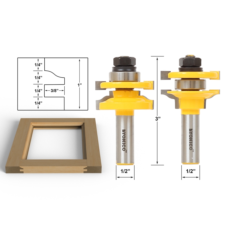 Router Bit Sets Door Window Sets Ogee 2 Bit Rail And Stile