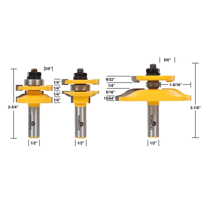 Shaker style cabinet door router bits new arrivals