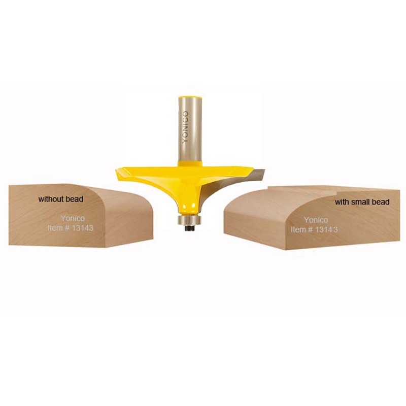 Table edge shop router bit profiles