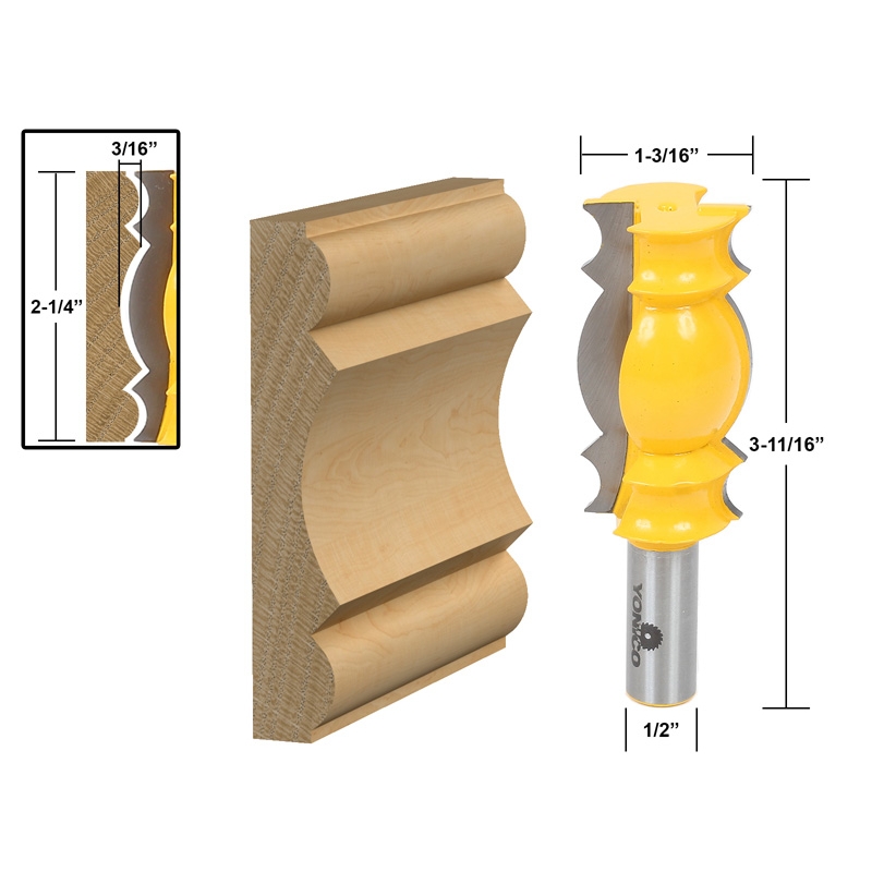 Router bits 2025 for trim molding