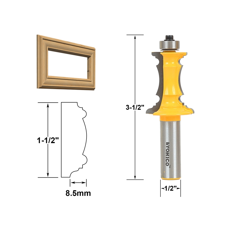 Door & Window Mitered Door Mitered Drawer Front Molding Router