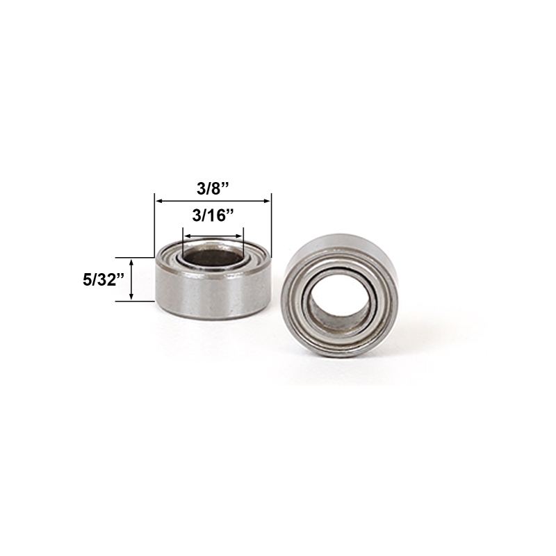 Parts Bearings 3/16" Inner Diameter Stub Bearing Router Bit